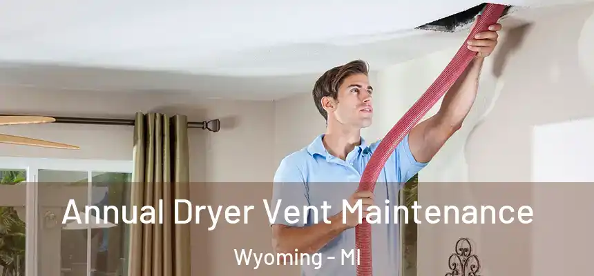 Annual Dryer Vent Maintenance Wyoming - MI